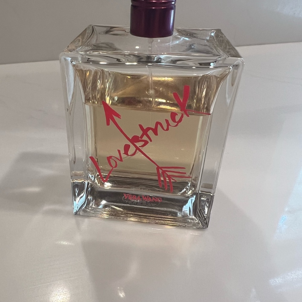 Vera wang Love struck! Beautiful smell and so much left almost whole bottle!